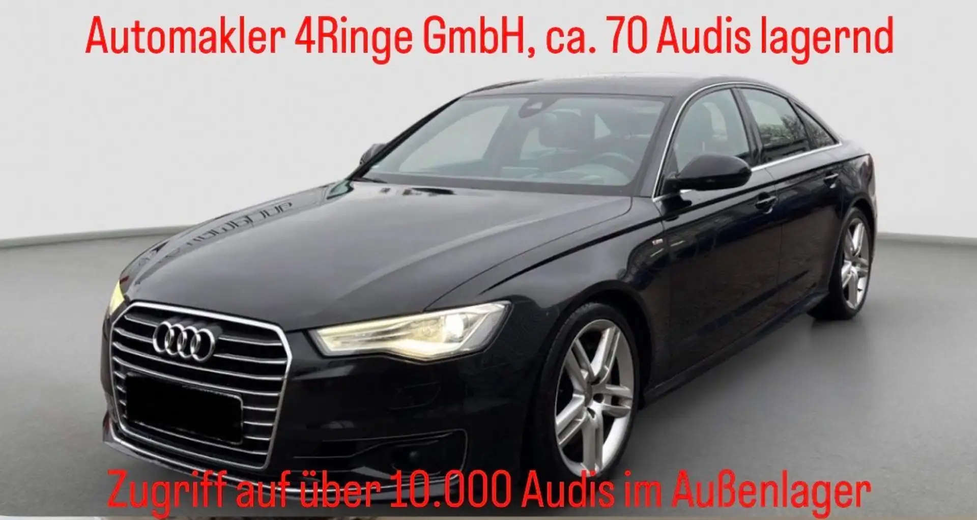 Audi A6 2.0 TDI ultra, LEDERSITZE UVM... Schwarz - 1