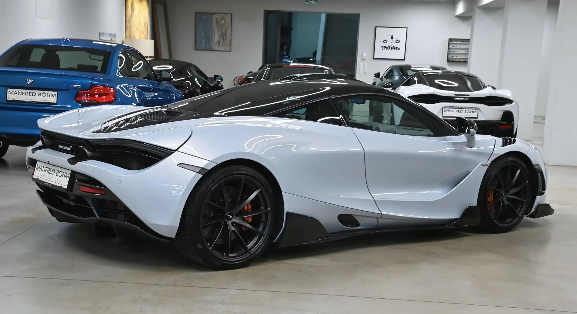 맥라렌 720S 720 Sport Coupe 2019 흰색 사진 3