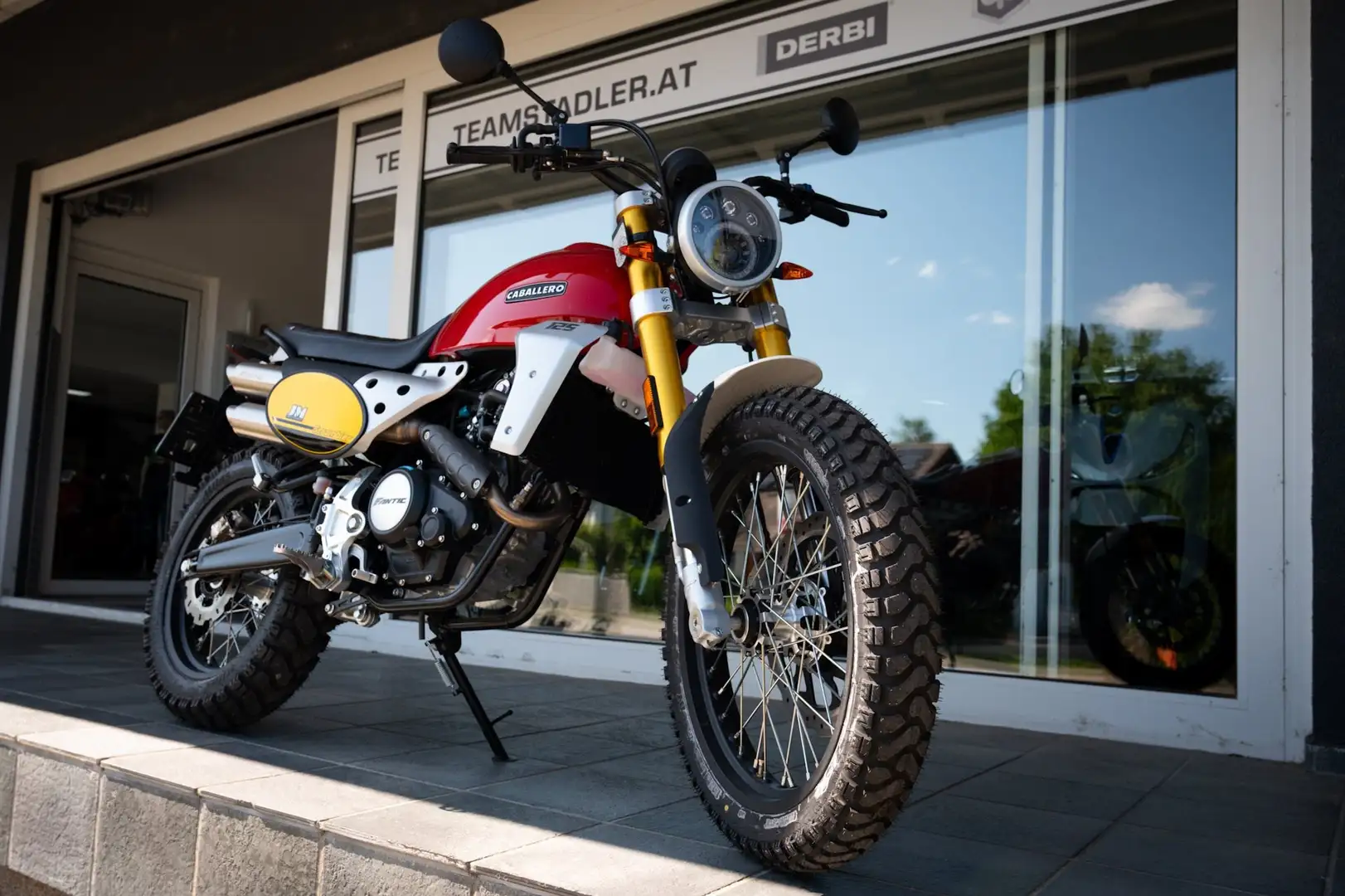 Fantic Caballero 125 Червоний - 1