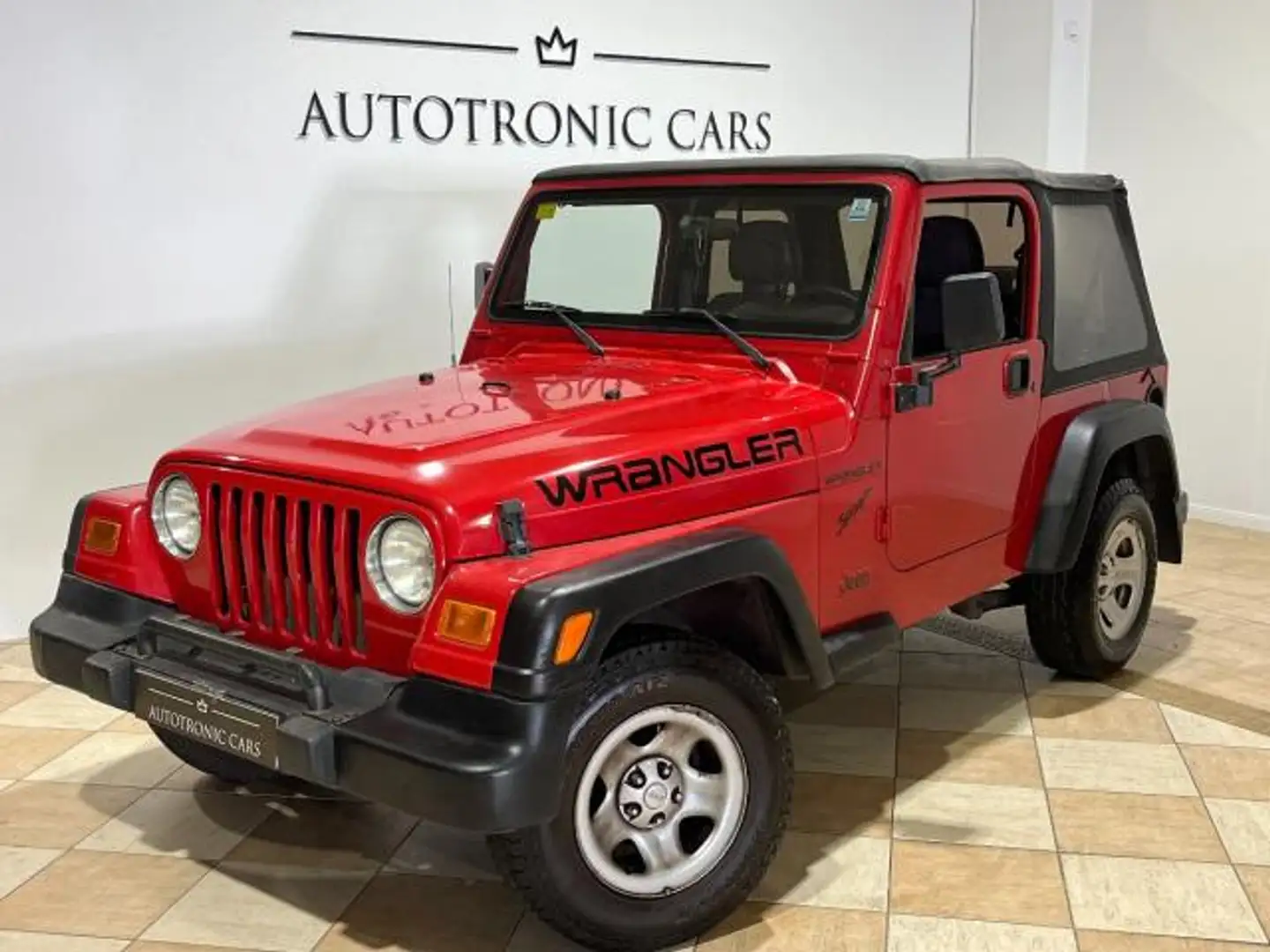 Jeep Wrangler Todoterreno 118cv Manual de 3 Puertas Rojo - 1