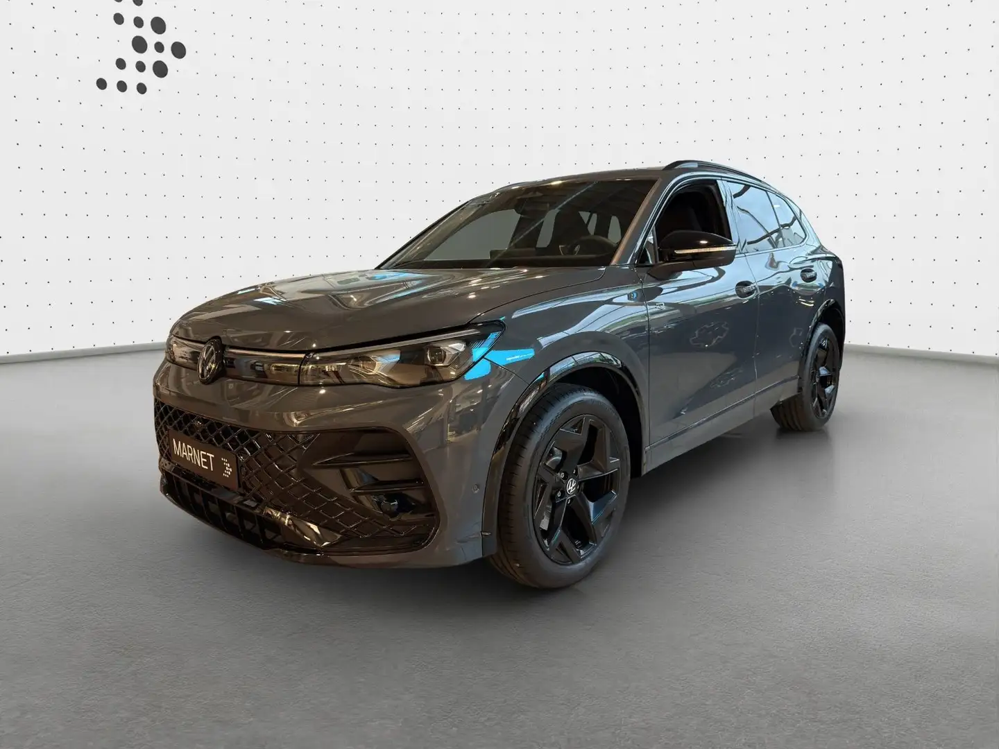 Volkswagen Tiguan 2.0 TDI DSG R-Line NAV*APP*LED*AHK*IDA Gris - 2