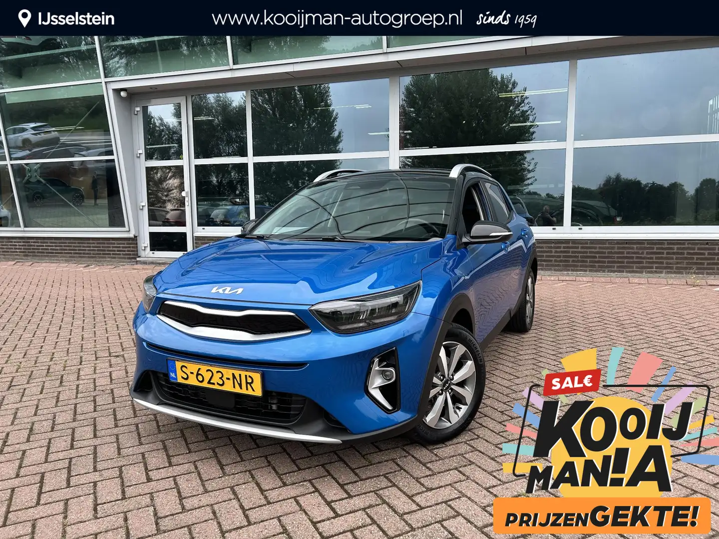 Kia Stonic 1.0 T-GDi MHEV DynamicPlusLine | Navigatie | Keyle Bleu - 1