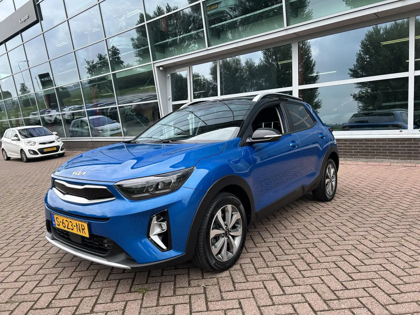 Kia Stonic 1.0 T-GDi MHEV DynamicPlusLine | Navigatie | Keyle Bleu - 2