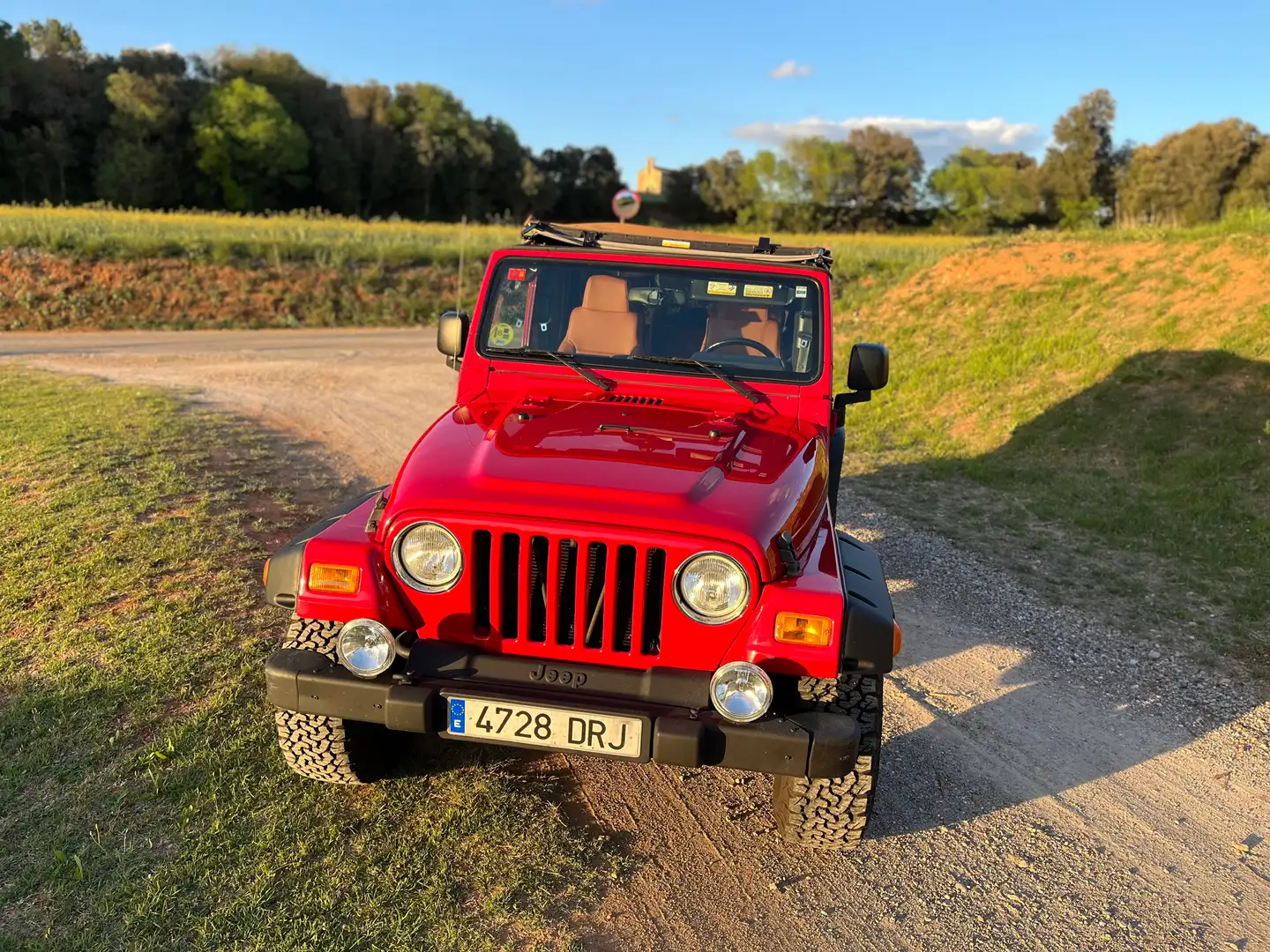 Jeep Wrangler Tj Червоний - 1