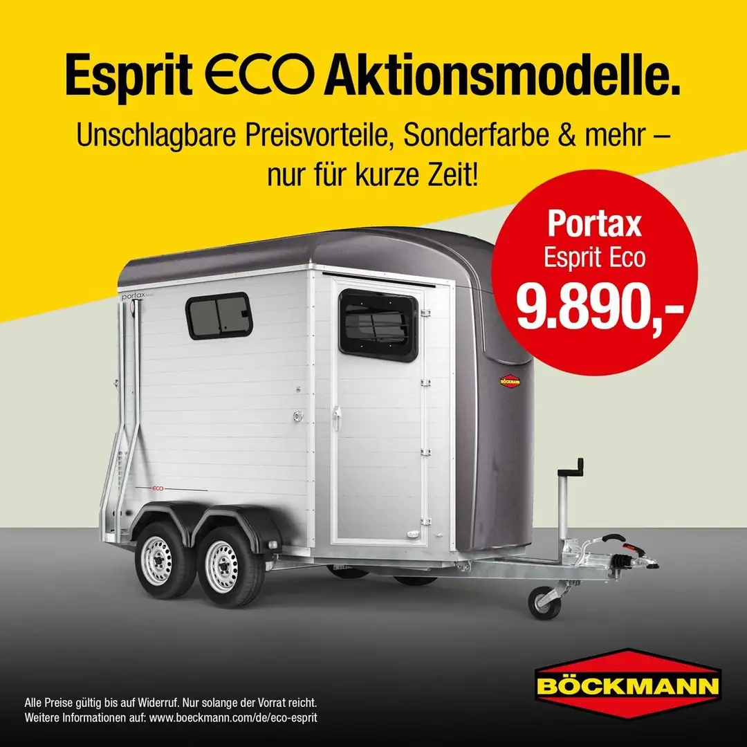 Böckmann Portax Esprit Eco 2-Pferdeanhänger SONDERMODELL - 2