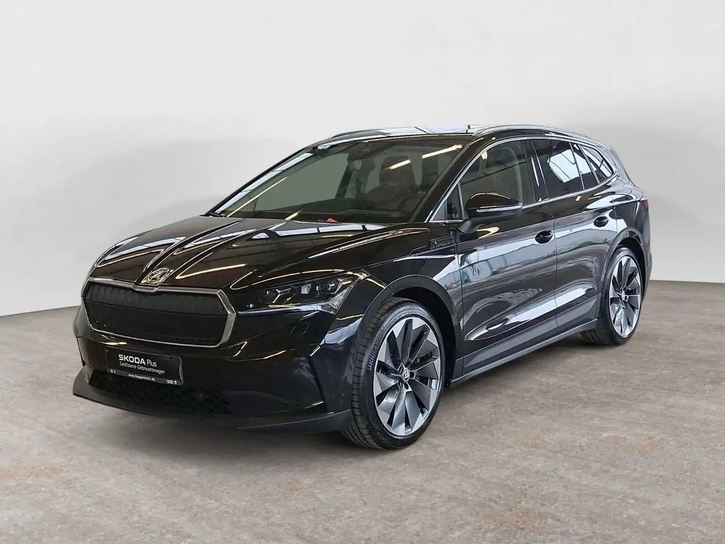 Skoda Enyaq 80X EcoSuite 195kW *Pano*AHK*Head-Up*Leder Schwarz - 2