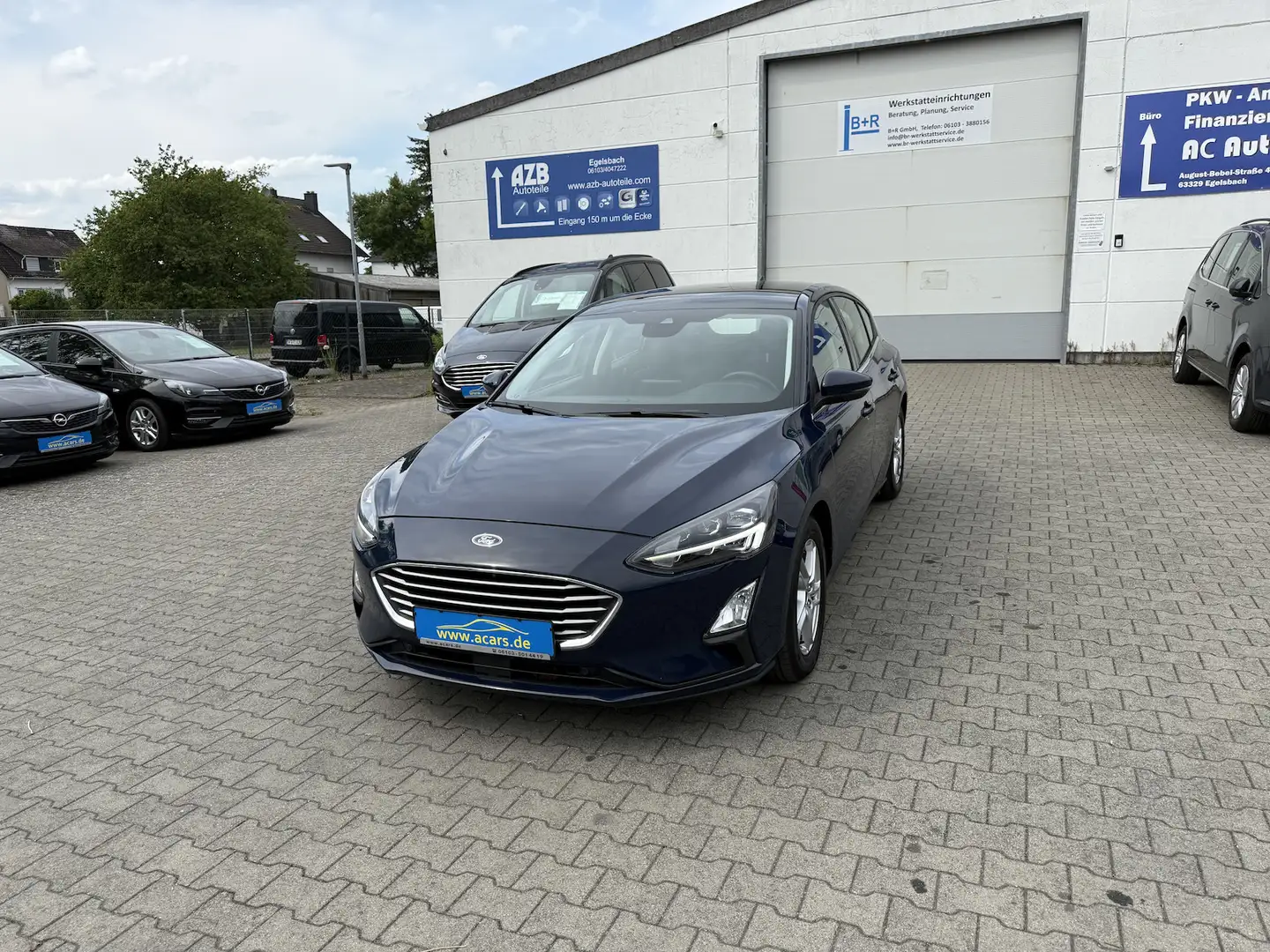 Ford Focus Cool&Con 1,0 EB Aut Navi ACC LED Kamera P-Dach SHA Blu/Azzurro - 1