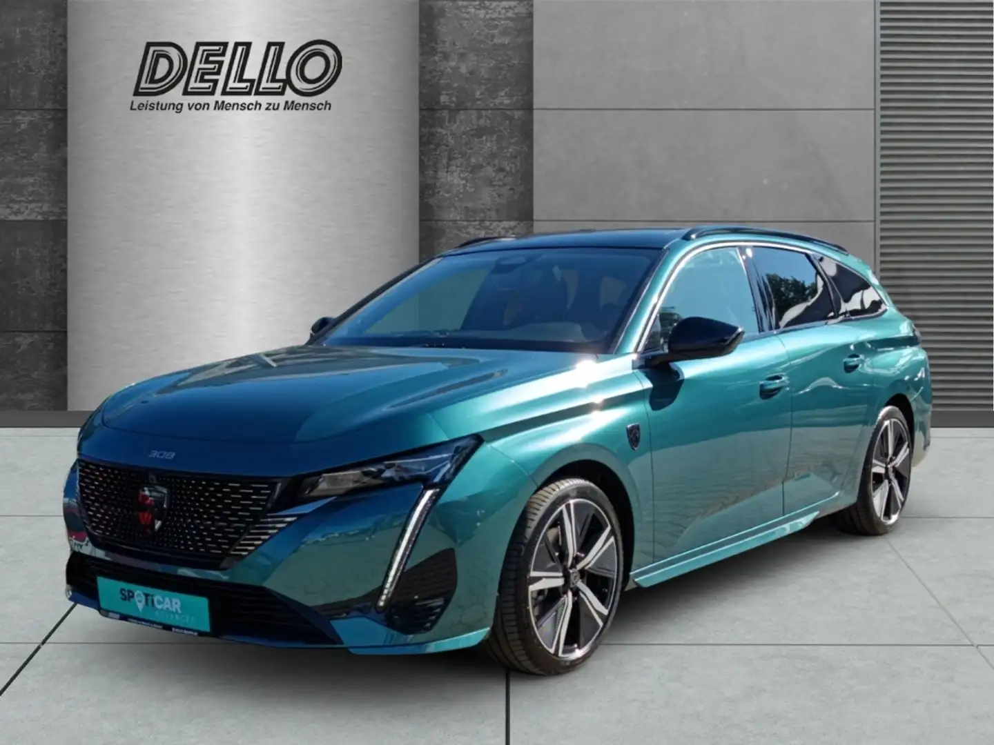 Peugeot 308 SW GT HYBRID 145 e-DSC6 Blau - 1