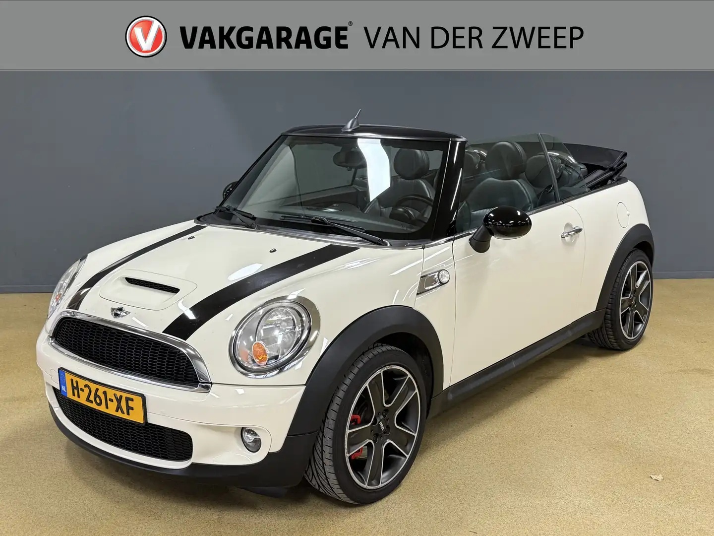 MINI Cooper S Cabrio Mini 1.6 175PK Blanco - 1