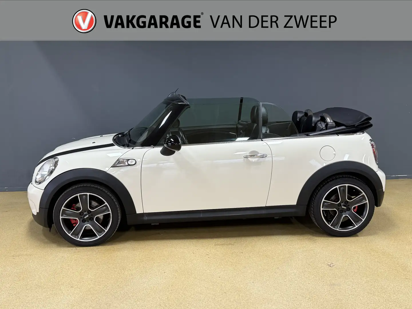MINI Cooper S Cabrio Mini 1.6 175PK Blanco - 2