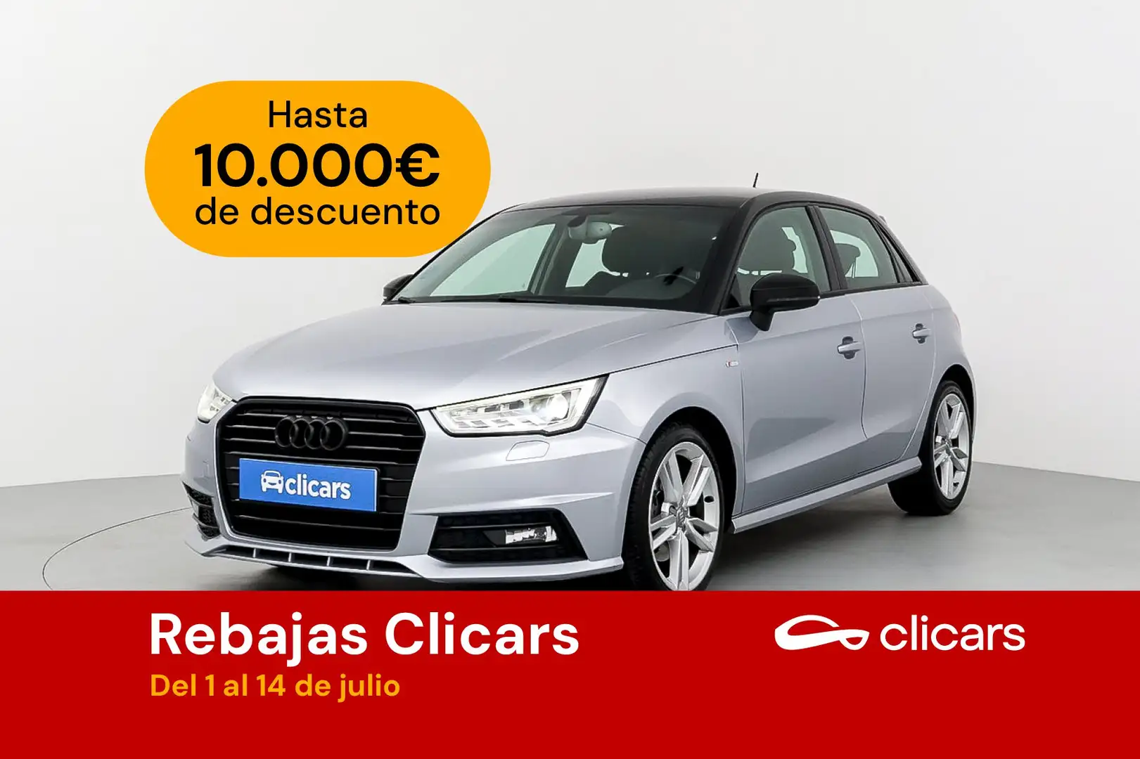 Audi A1 Sportback 1.6TDI Adrenalin2 Plateado - 1