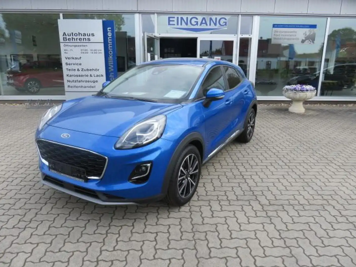 Ford Puma Titanium Blau - 1