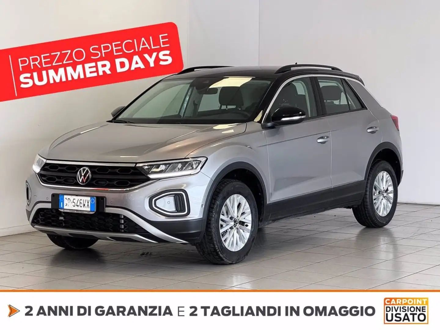 Volkswagen T-Roc 1.5 tsi life dsg Grigio - 1