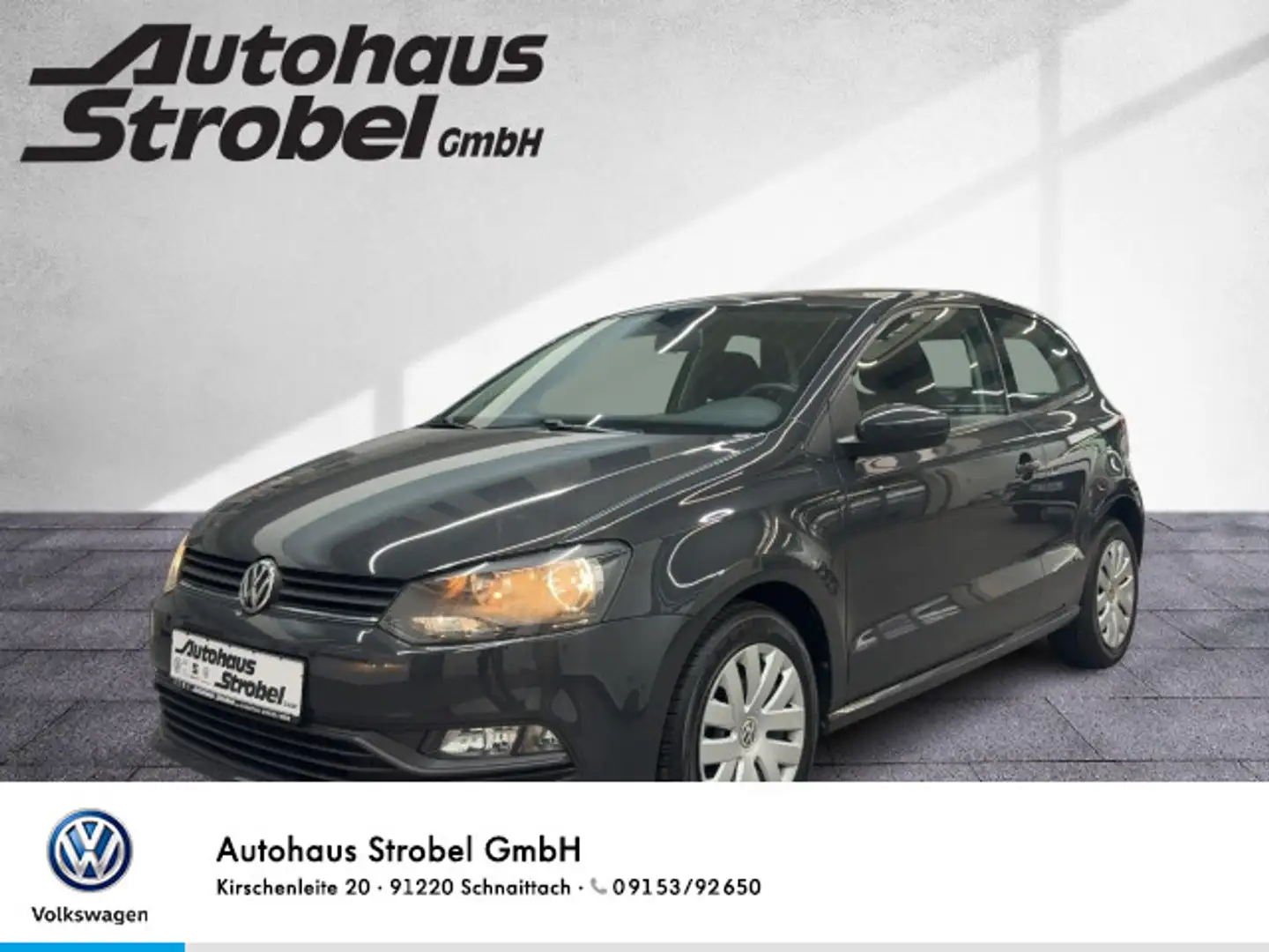 Volkswagen Polo 1.0 Trendline Klima Nebel elektr. Spiegel + Gris - 1