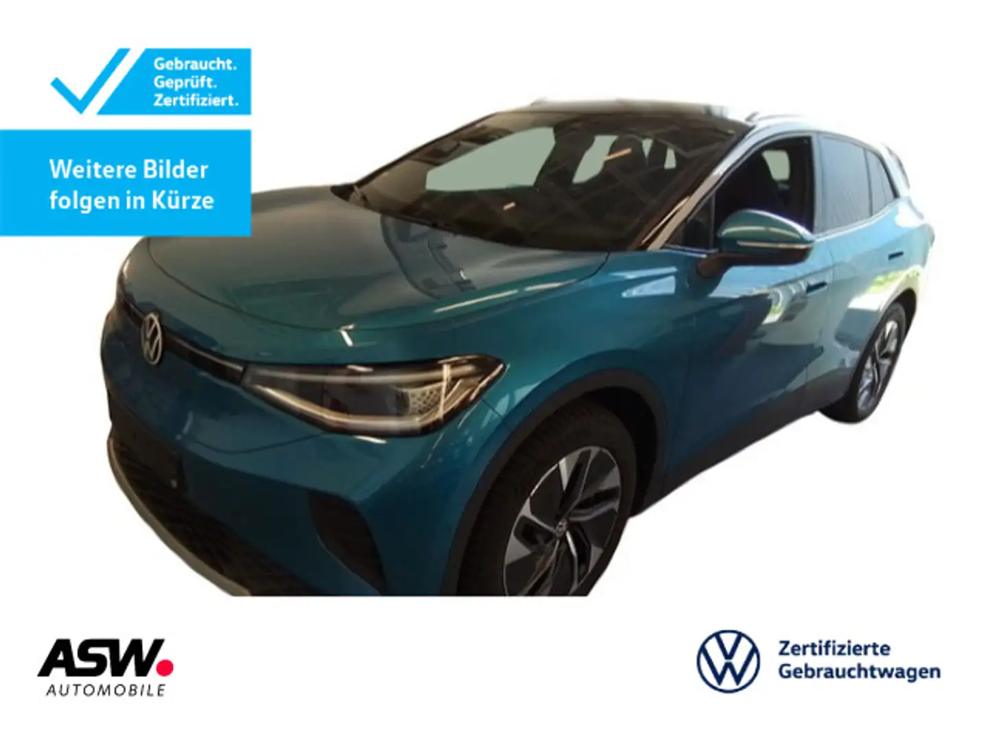 Volkswagen ID.4 Pro 4Motion Navi LED Wärmepumpe RFK HUD AHK Blau - 1