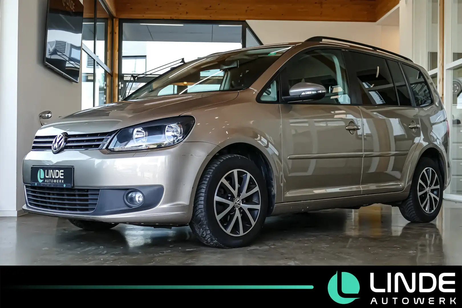 Volkswagen Touran Comfortline |7-SITZER|TEMPO.|SHZ|PDC| Beige - 1