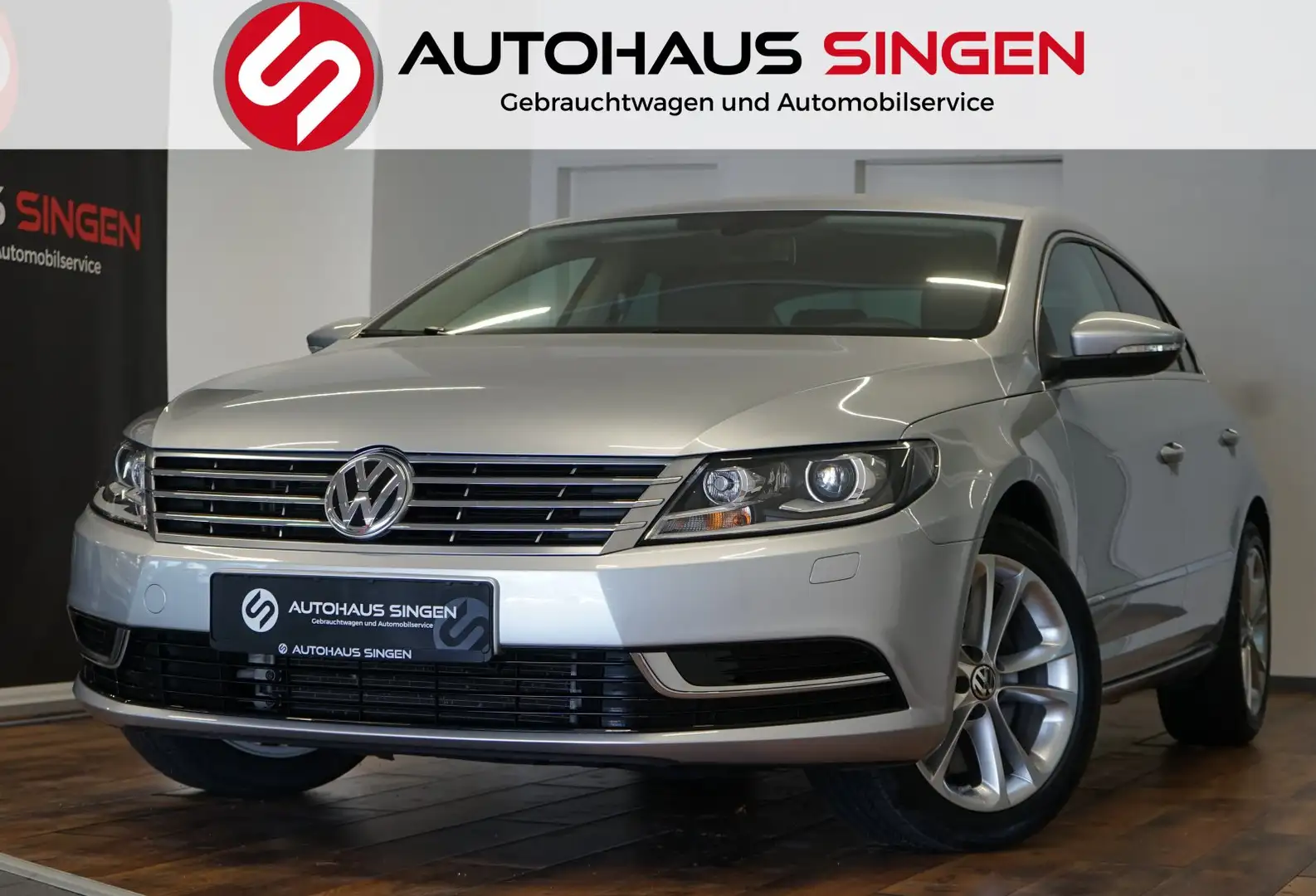Volkswagen CC 3.6 V6 FSI 4M|1.HD|27 TKM|BI-XENON|NAVI|LEDER Argent - 1