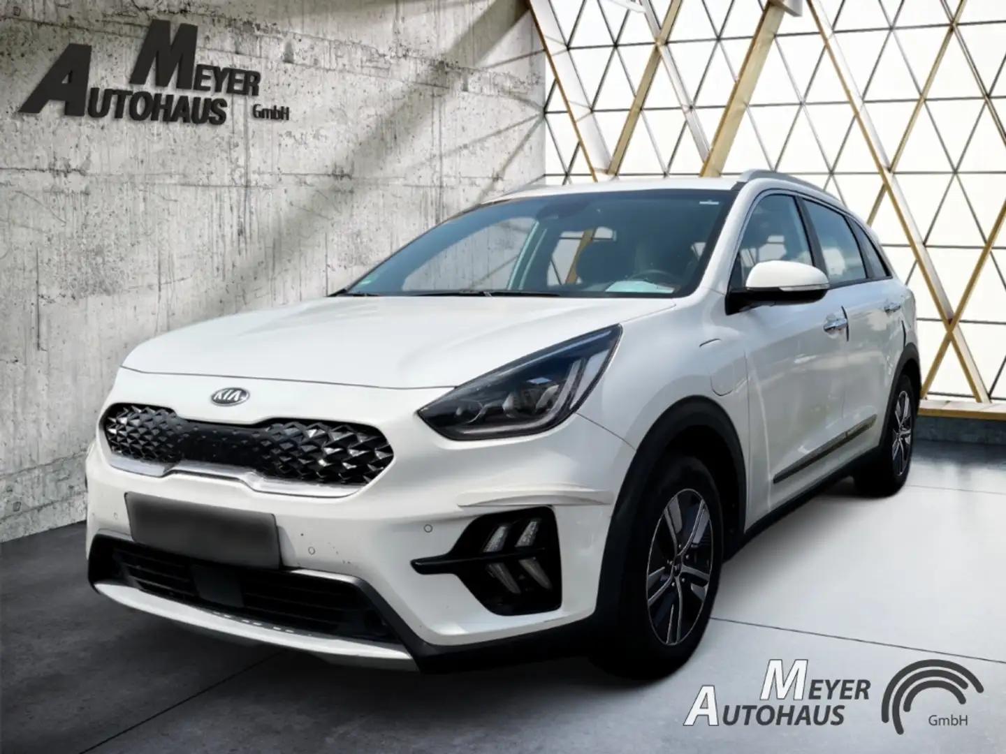 Kia Niro 1.6 Vision PHEV+NAVI+induktives Laden+LED+Querverk Weiß - 1