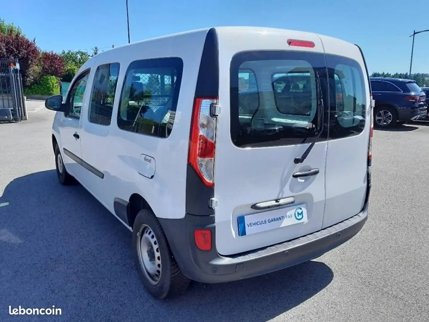Renault Kangoo Maxi DCi 95cv TVA récupérable 50860 kms Garantie 1 Blanc - 2