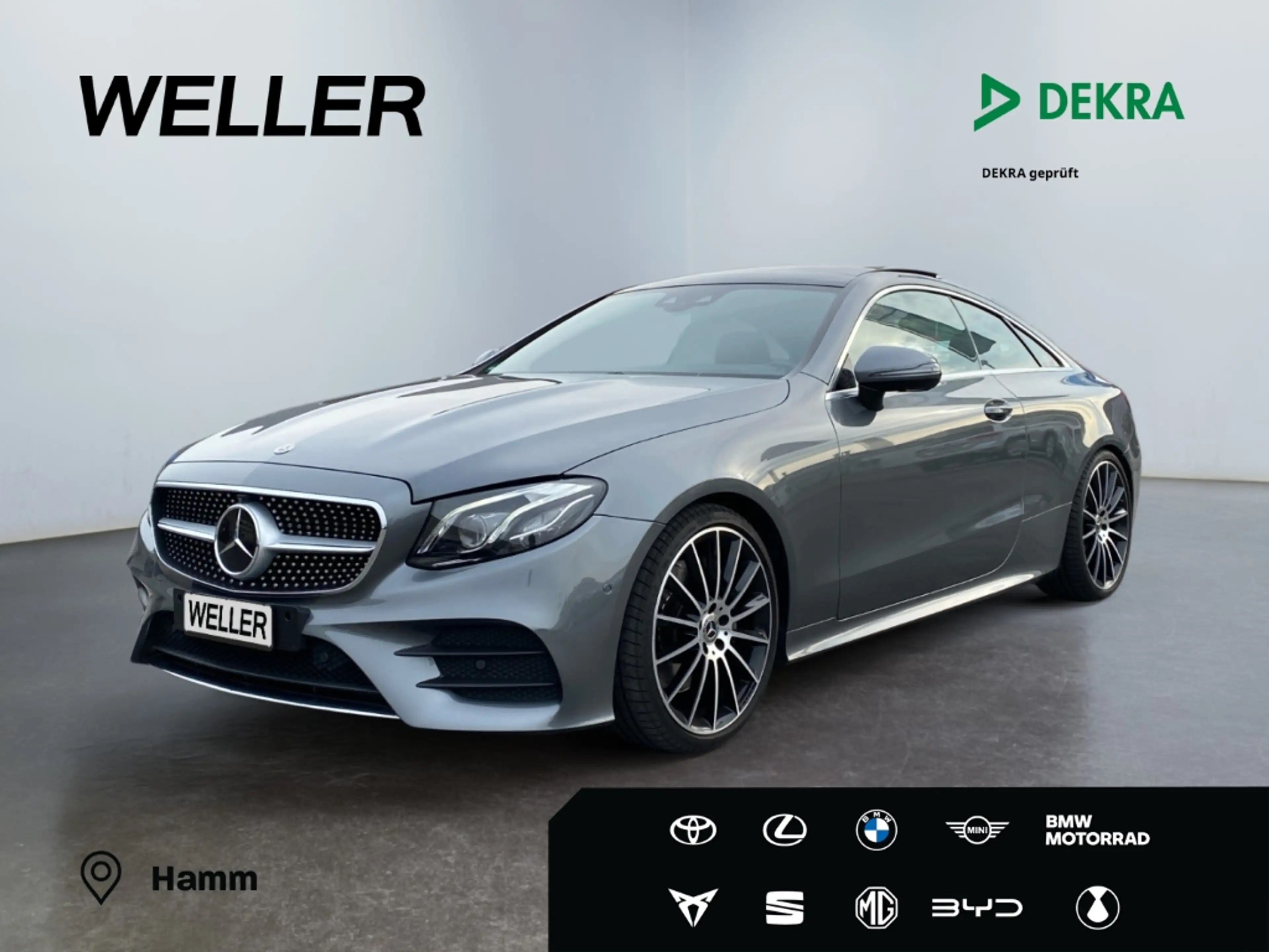 Mercedes-Benz E 400 Coupe AMG 4M.*Pano*HuD*Burm*Distr.*360°*Massage*Mu