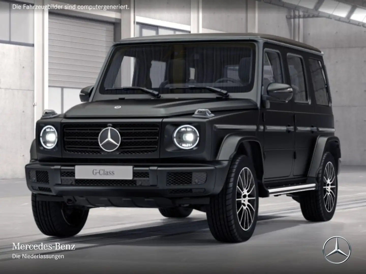 Mercedes-Benz G 400 d AMG+NIGHT+GSD+360+AHK+MULTIBEAM+STHZG+20" Schwarz - 2