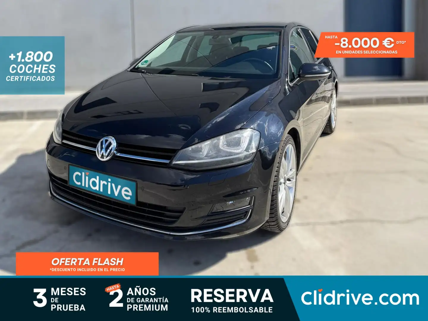 Volkswagen Golf 1.4 TSI BMT Sport 150 ACT Tech. Negro - 1