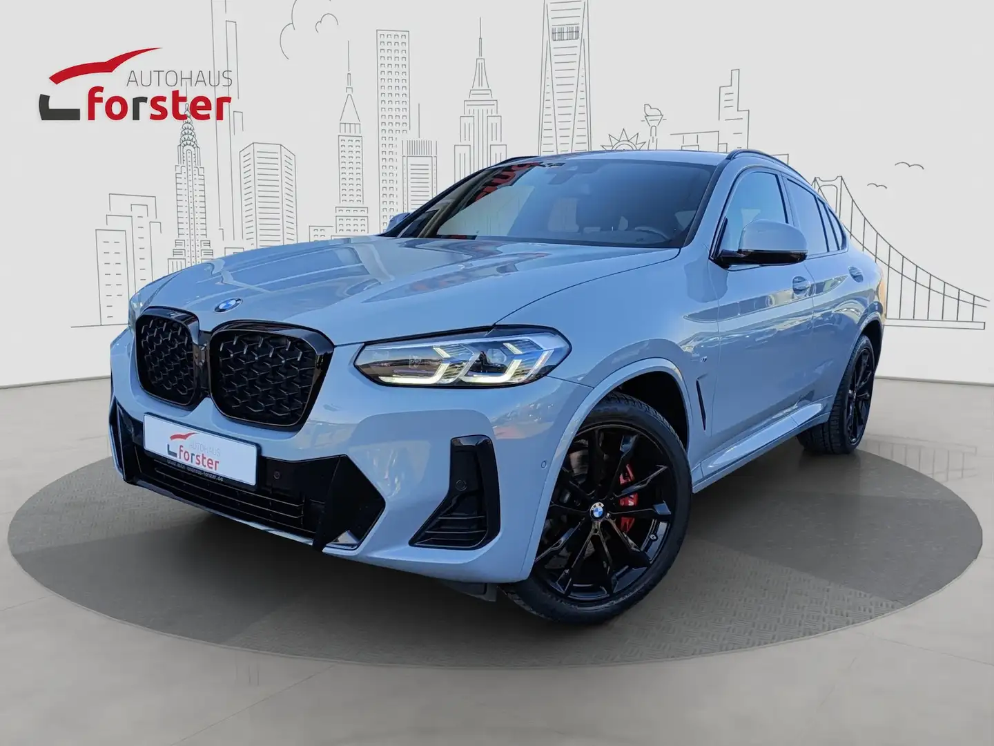 BMW X4 xDrive 30d M Sport HUD LiveCockp. Laserlicht Grau - 1