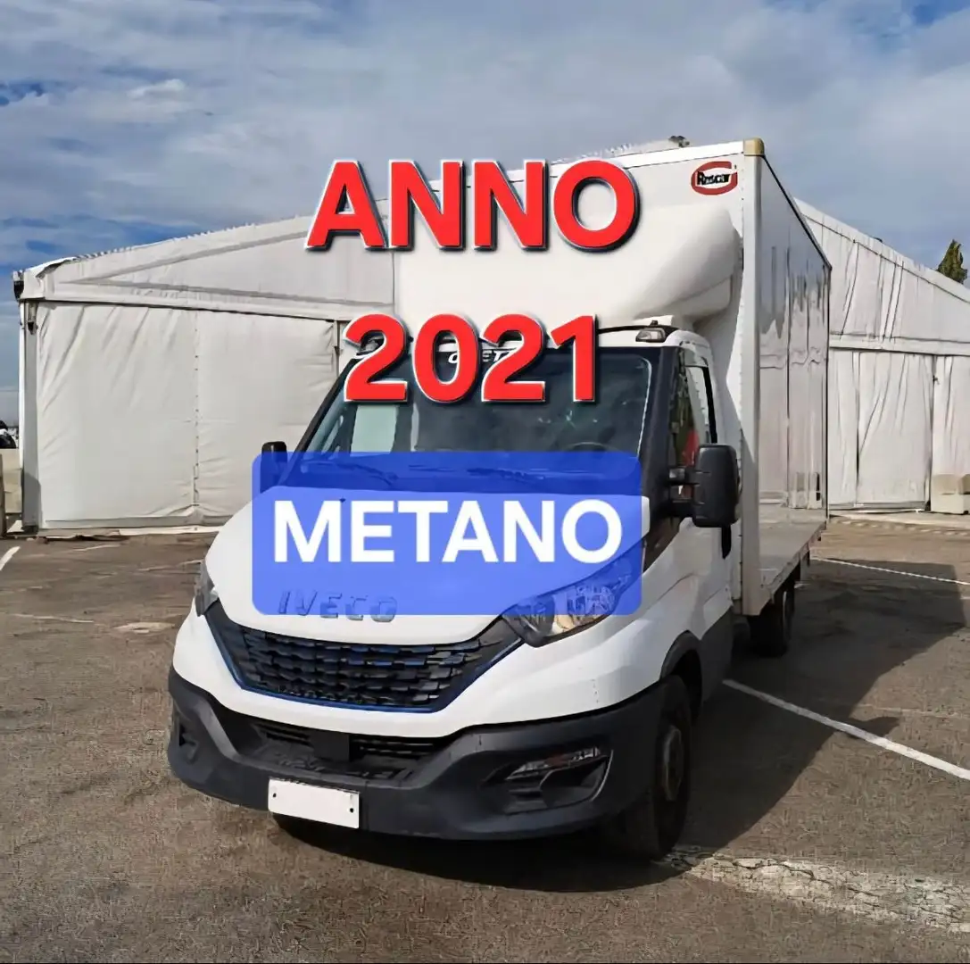 Iveco Daily 35S14 METANO FURGONATO Km 37.000 Bianco - 1