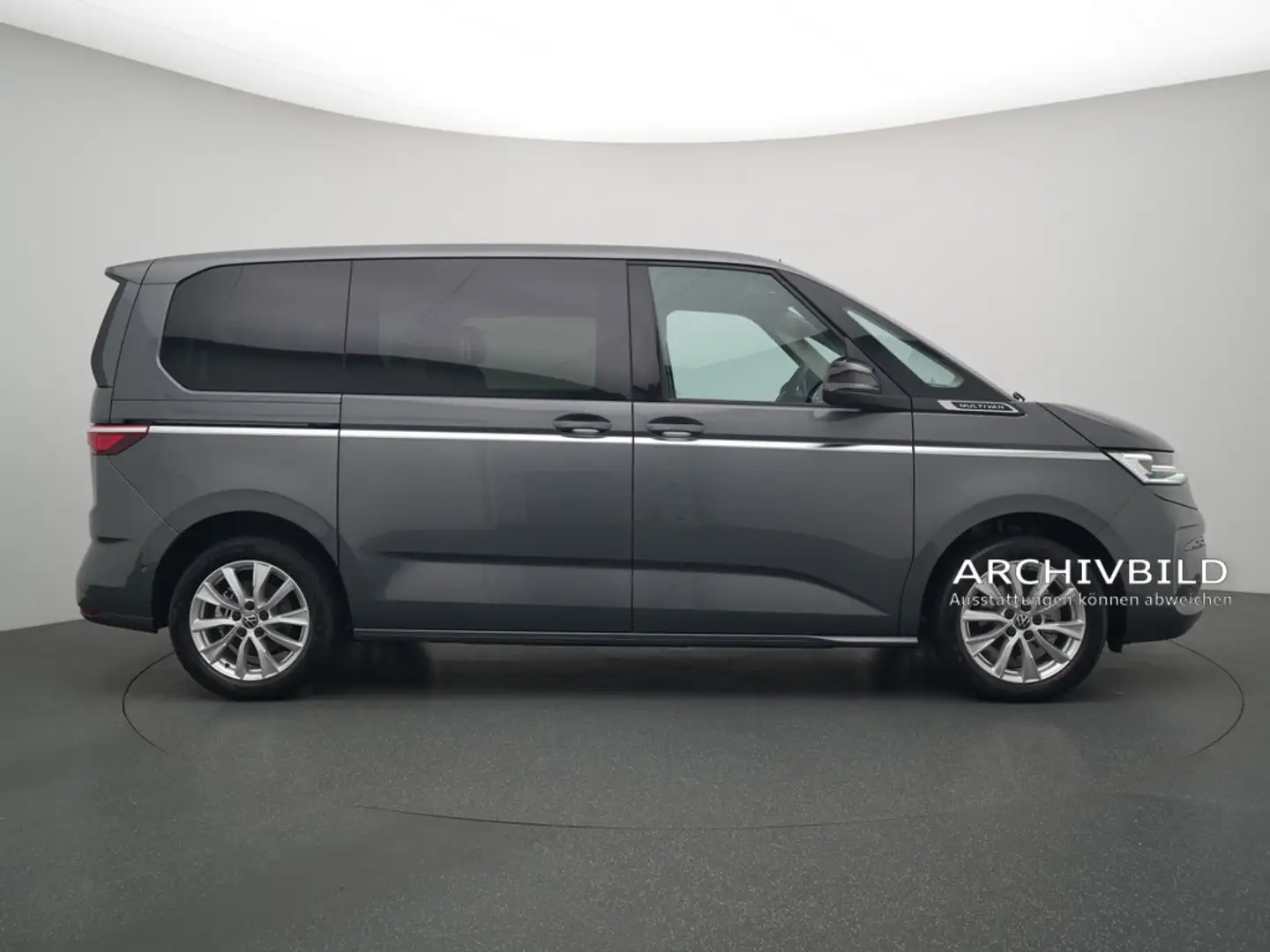 Volkswagen T7 Multivan Style 7-SITZE LEDER HUD NAVI KAM Schwarz - 2