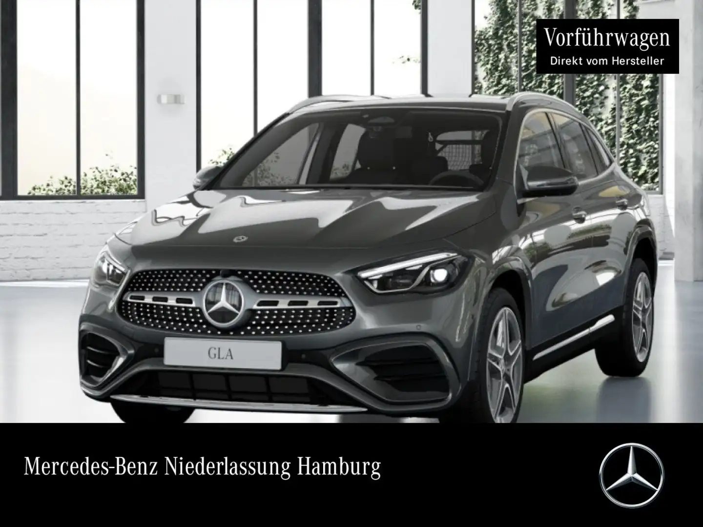 Mercedes-Benz GLA 180 AMG+360°+AHK+MULTIBEAM+TOTW+KEYLESS+7G Grau - 1
