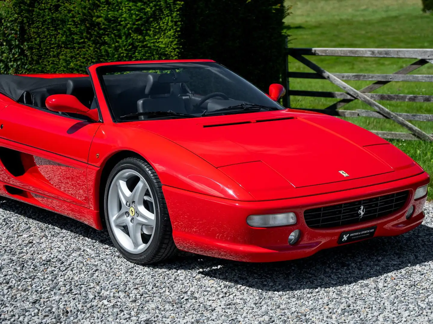 Ferrari F355 Spider F1 / Full History Červená - 2