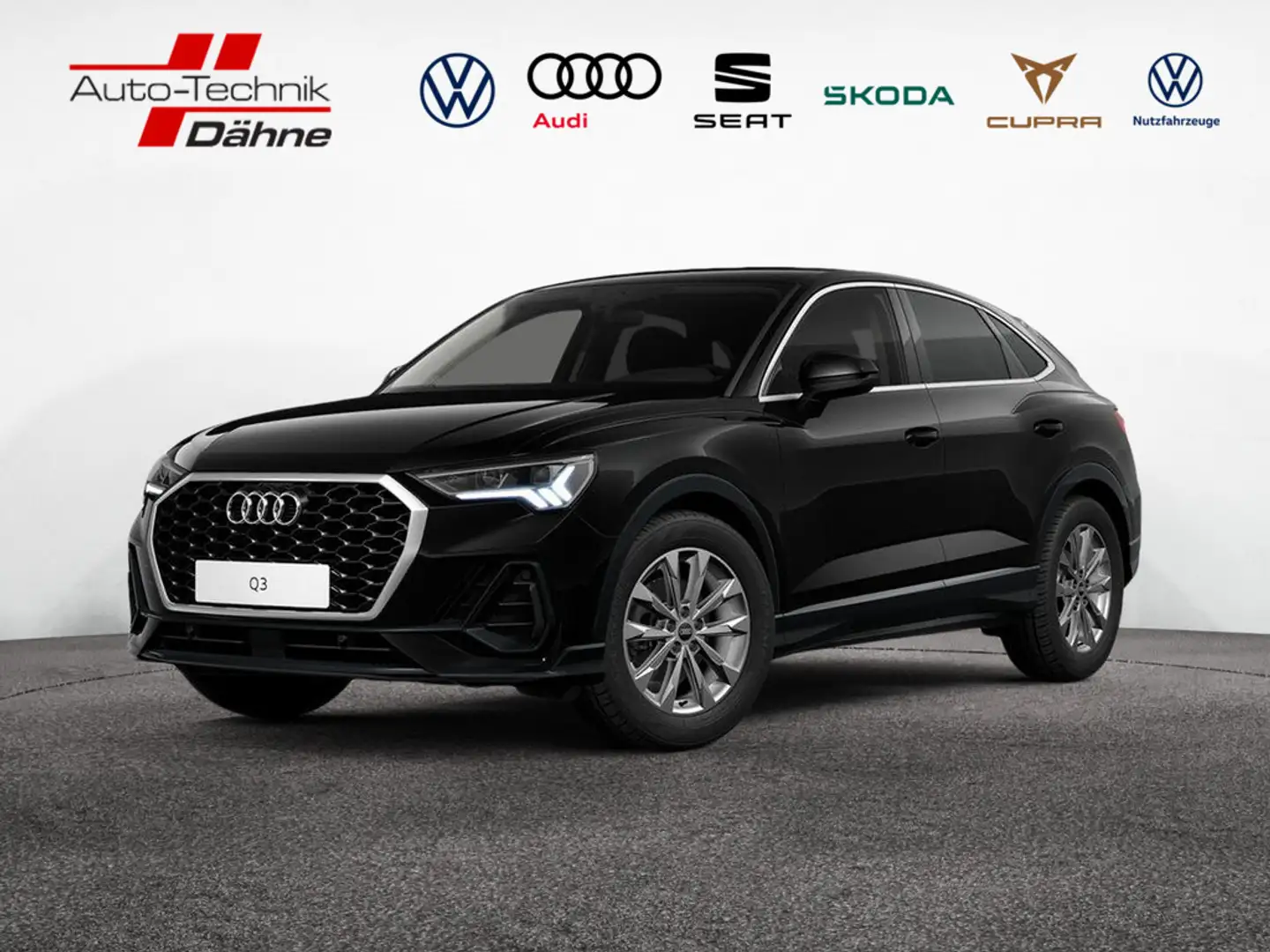 Audi Q3 Sportback 1.5 TFSI 35 S-tronic NAVI LED Schwarz - 1