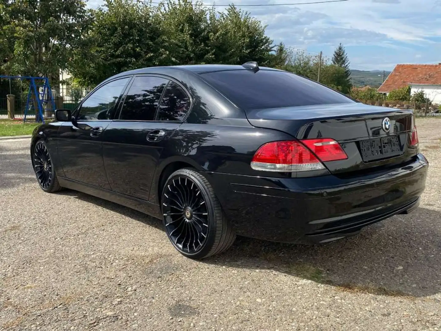 BMW 745 745d Aut. Schwarz - 2