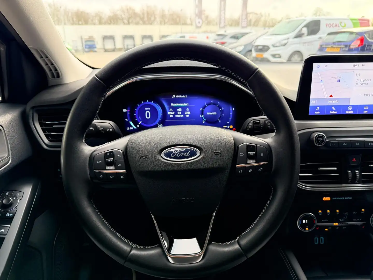 Ford Focus Wagon 1.0 EcoBoost Hybrid Titanium | Camera | Wint Bleu - 2