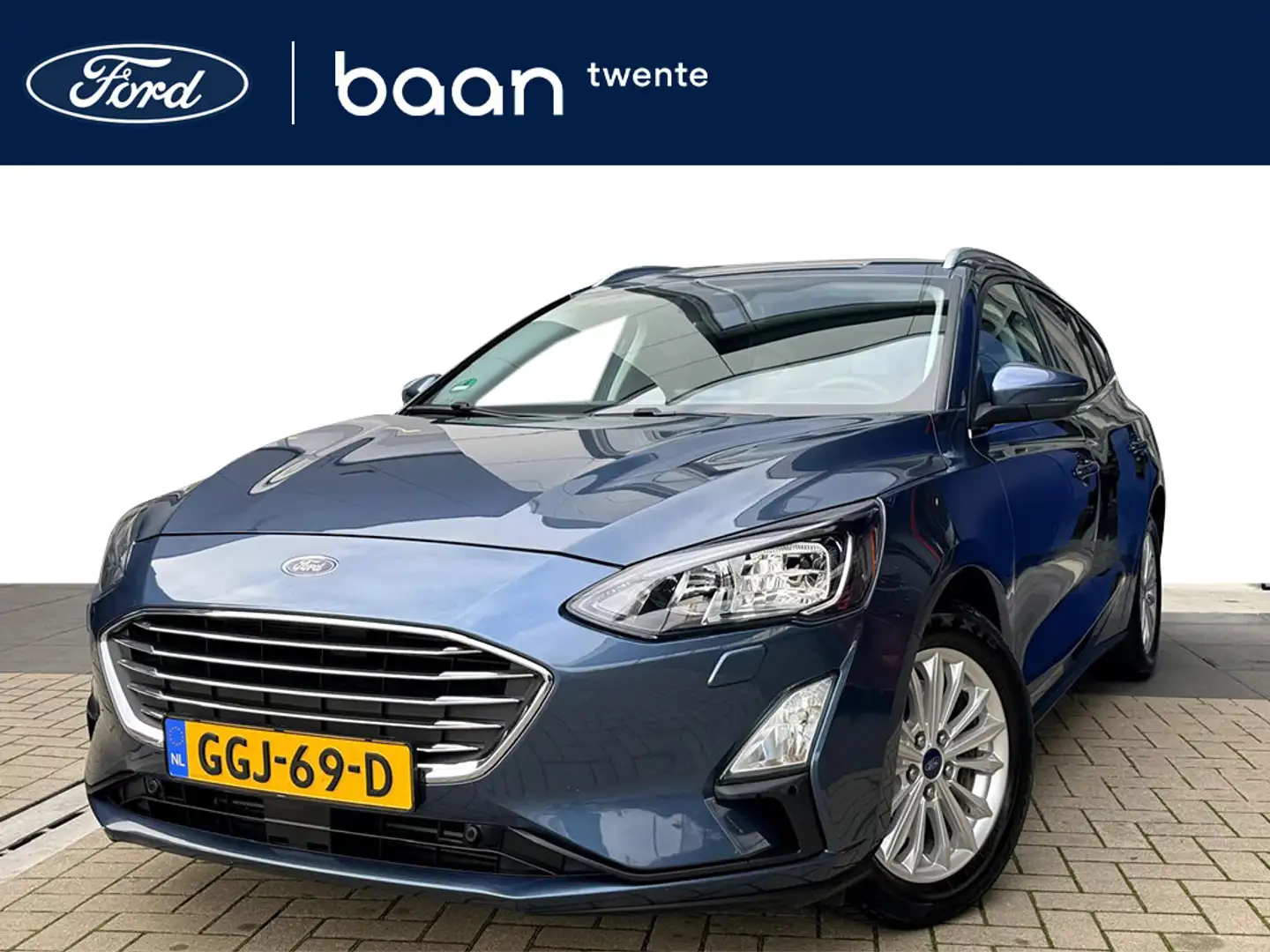 Ford Focus Wagon 1.0 EcoBoost Hybrid Titanium | Camera | Wint Bleu - 1