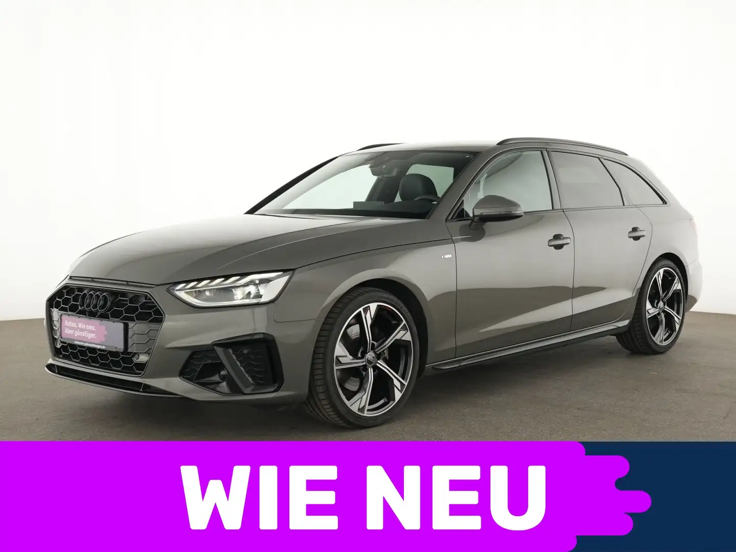 Audi A4 S-line competition edition Assistenz|AHK|R-Kam Gris - 1