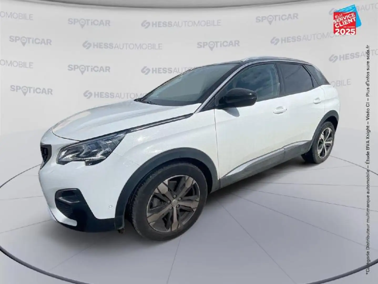 Peugeot 3008 1.2 PureTech 130ch Allure S\u0026S EAT6 Blanc - 1