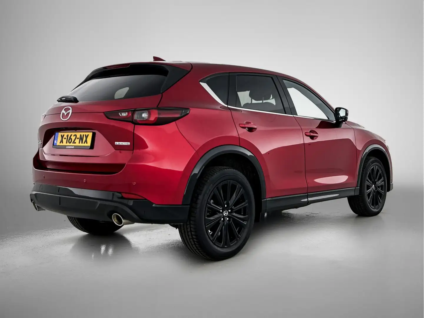Mazda CX-5 2.0 e-SkyActiv-G M Hybrid 165 Homura Automaat | Zw Rood - 2