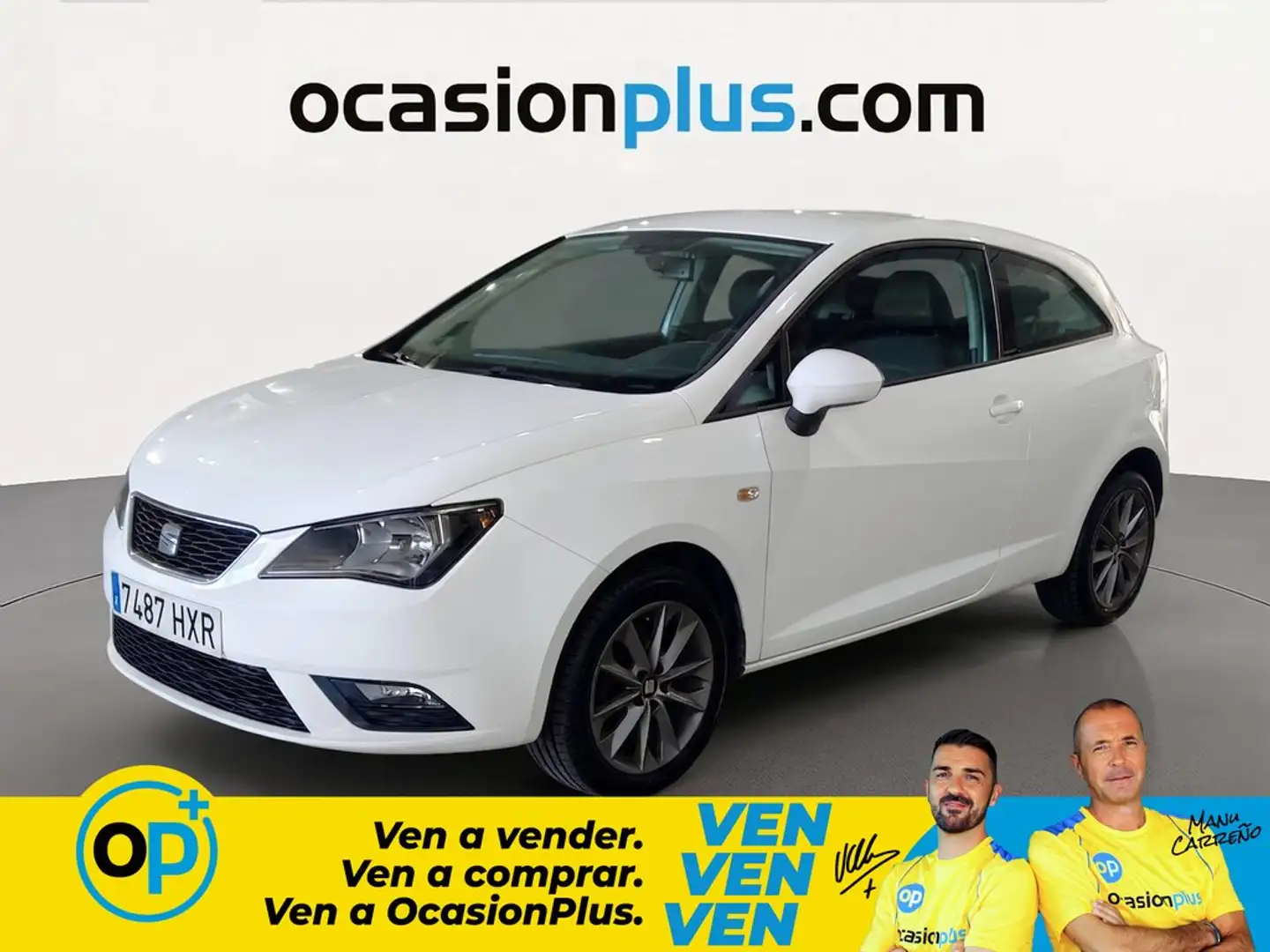 SEAT Ibiza SC 1.6TDI CR Style 90 Blanco - 1