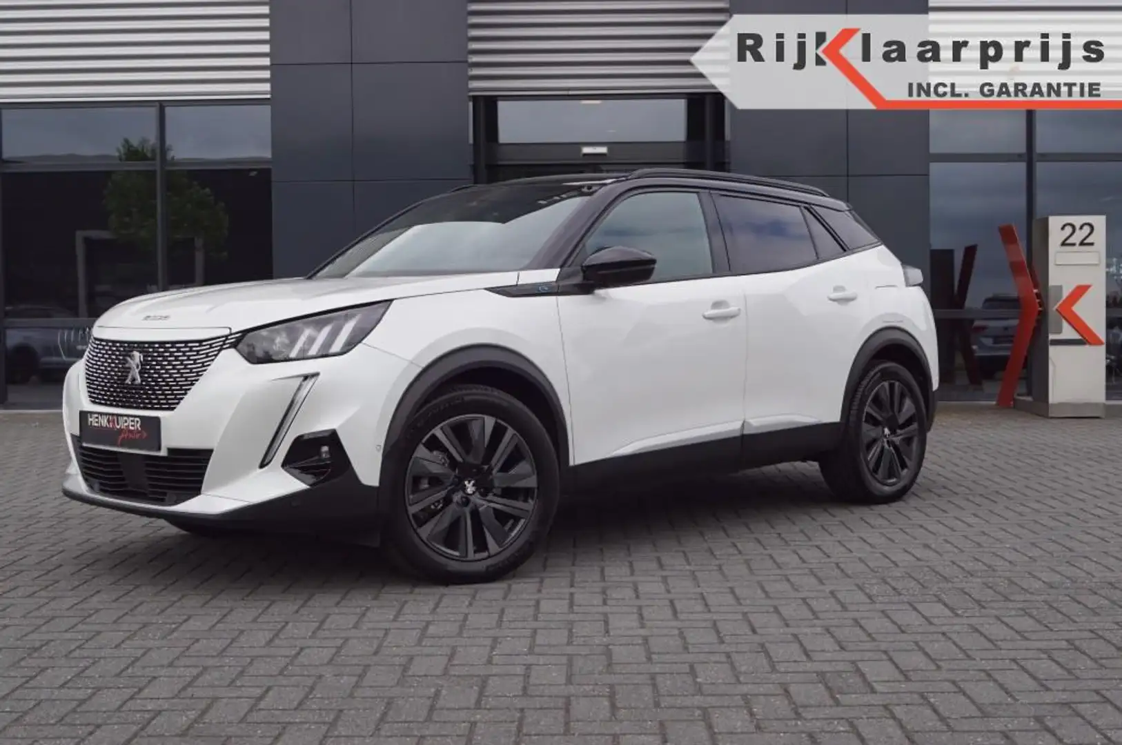 Peugeot 2008 e-2008 EV GT Pack 50 kWh / Navi / Camera / Side-as Blanc - 1