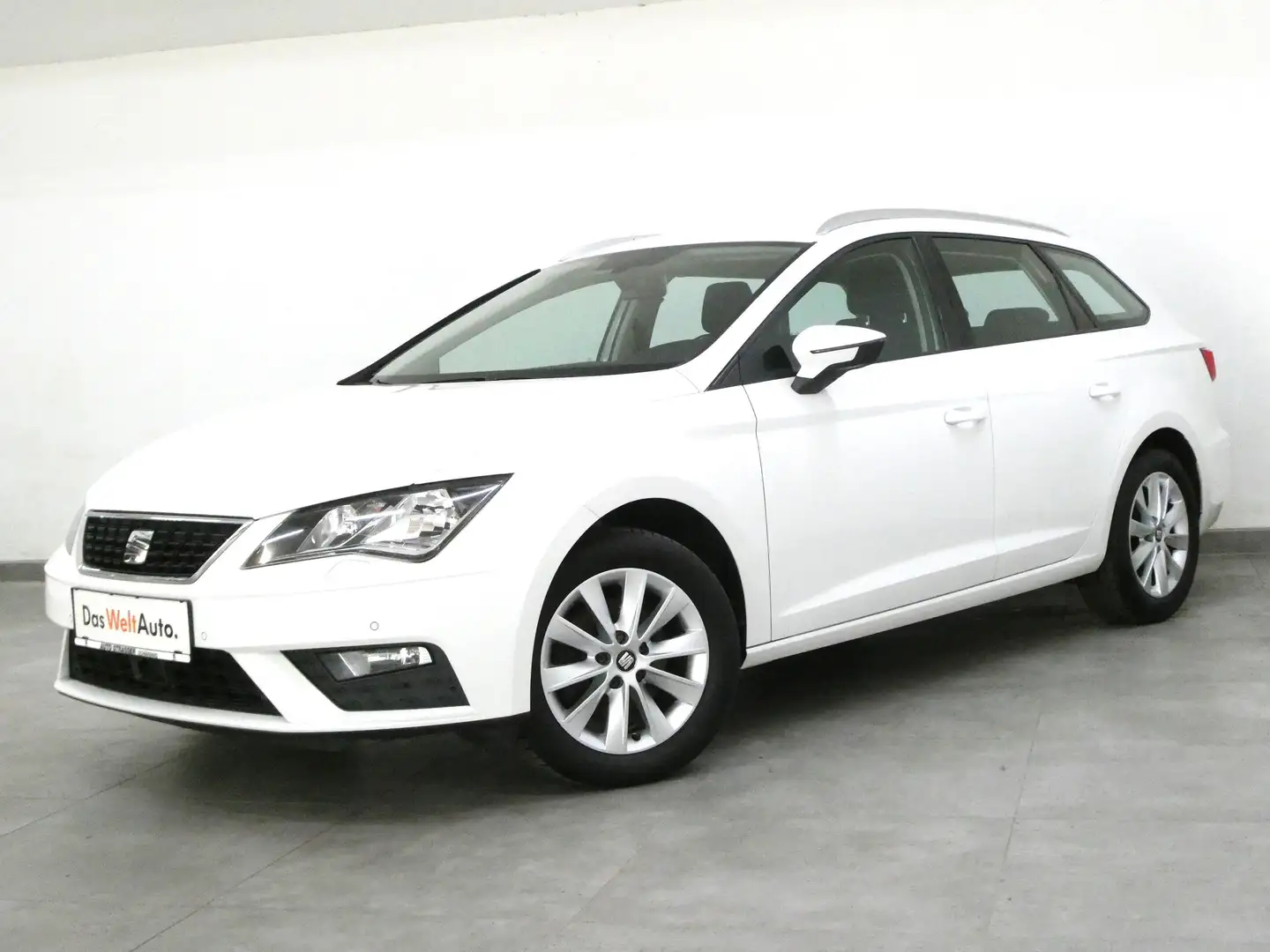 SEAT Leon ST TDI Style Navi ACC DAB App Shz FrontAssist Pdc Weiß - 1