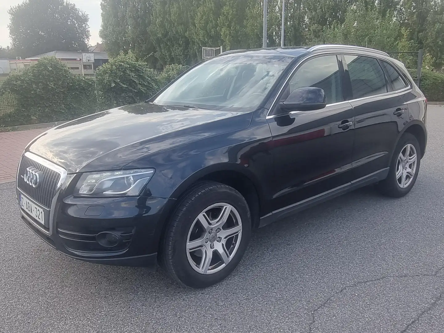 Audi Q5 Q5 2.0 TFSI Quattro S line S tronic Zwart - 1