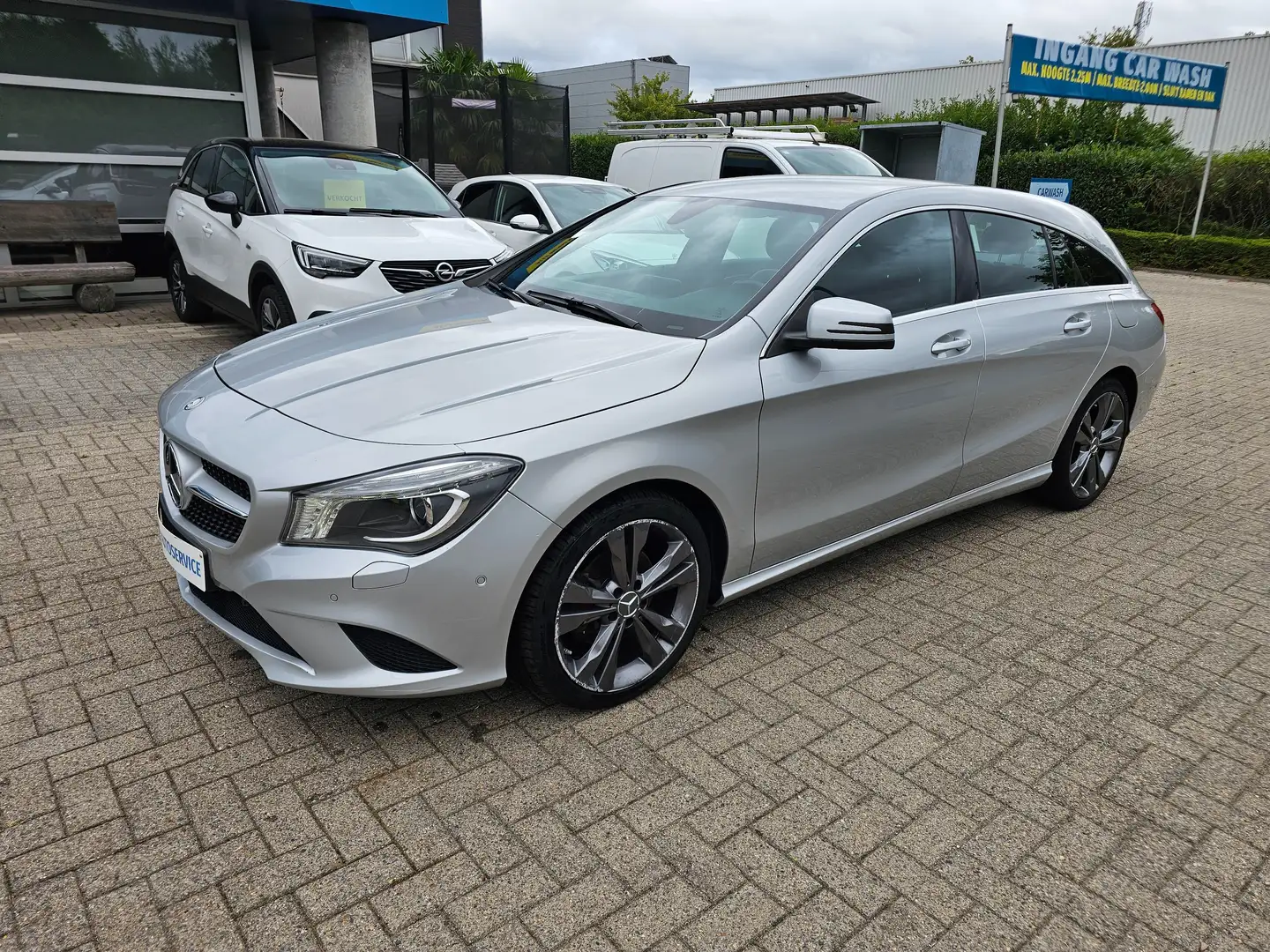 Mercedes-Benz CLA 180 Shooting Brake 7G-DCT AMG Line !!! 1 JAAR GARANTIE Ezüst - 1