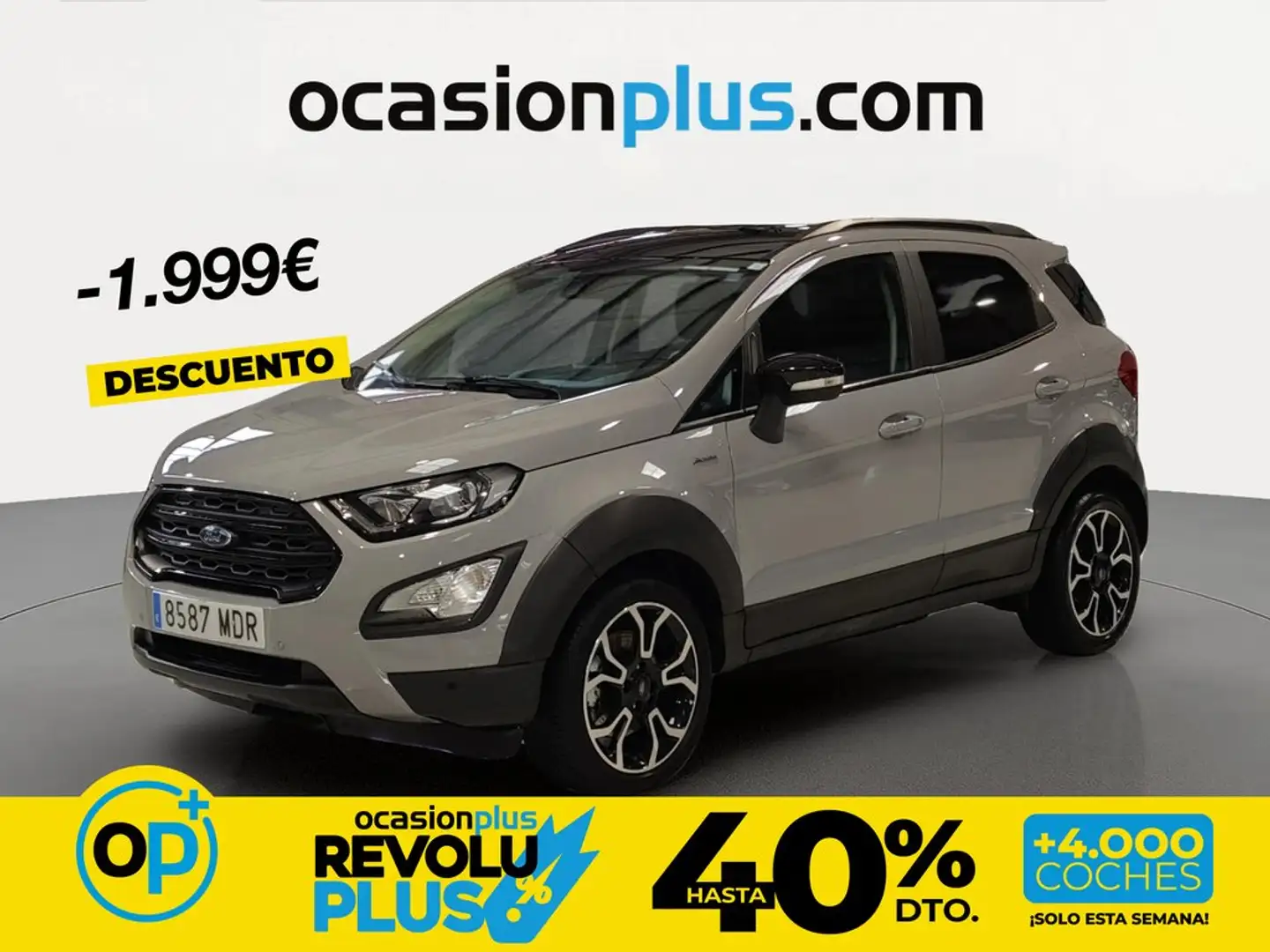 Ford EcoSport 1.0 EcoBoost Active 125 Gris - 1