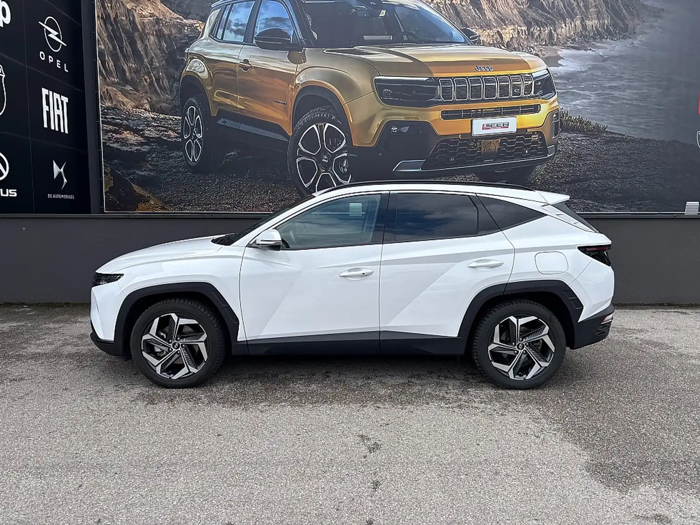 Hyundai TUCSON Tucson 1,6 T-GDI Plug-In Hybrid 4WD Trend Line ... Weiß - 2