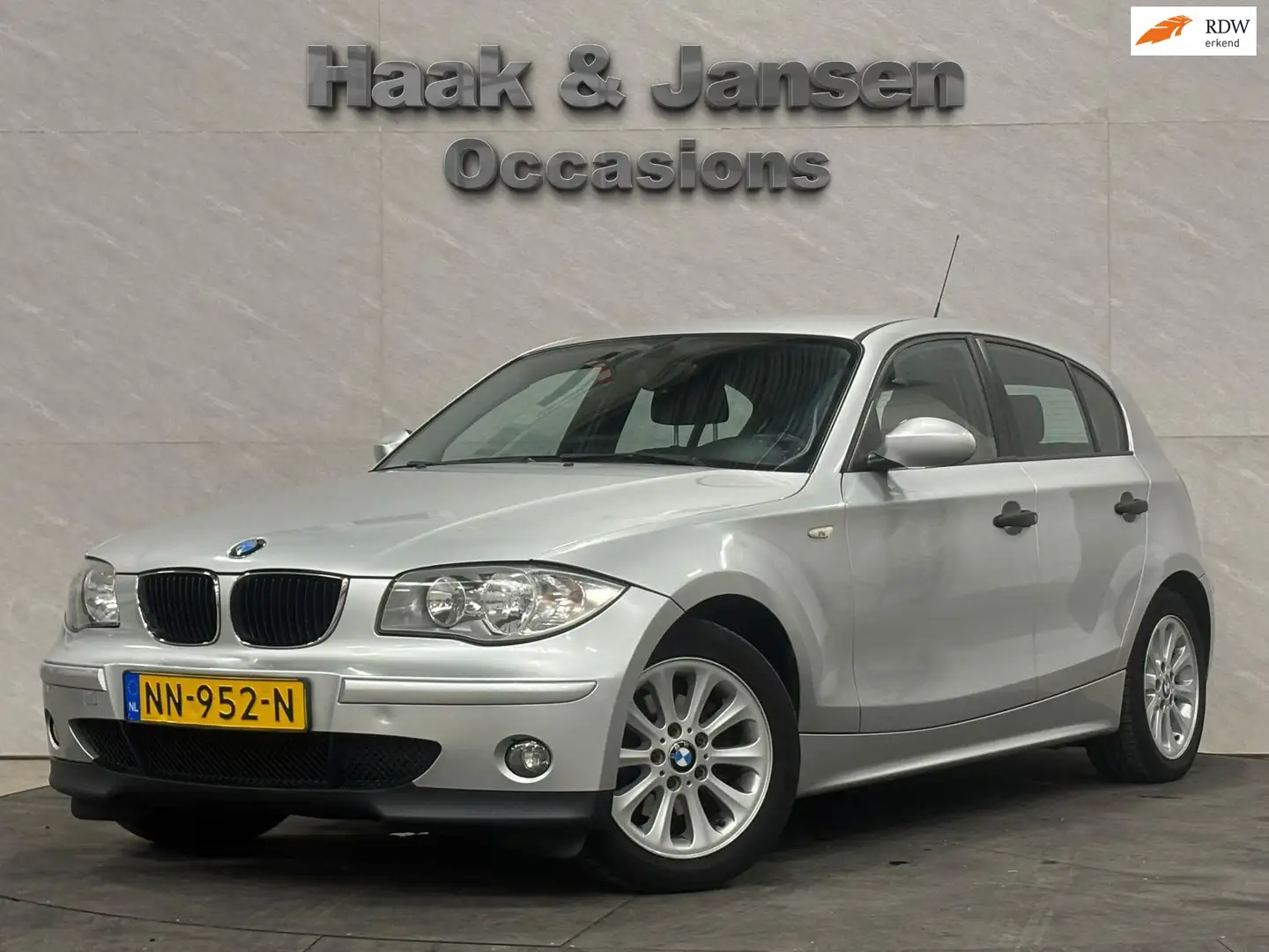 BMW 116 1-serie 116i Executive Airco PDC Gris - 1