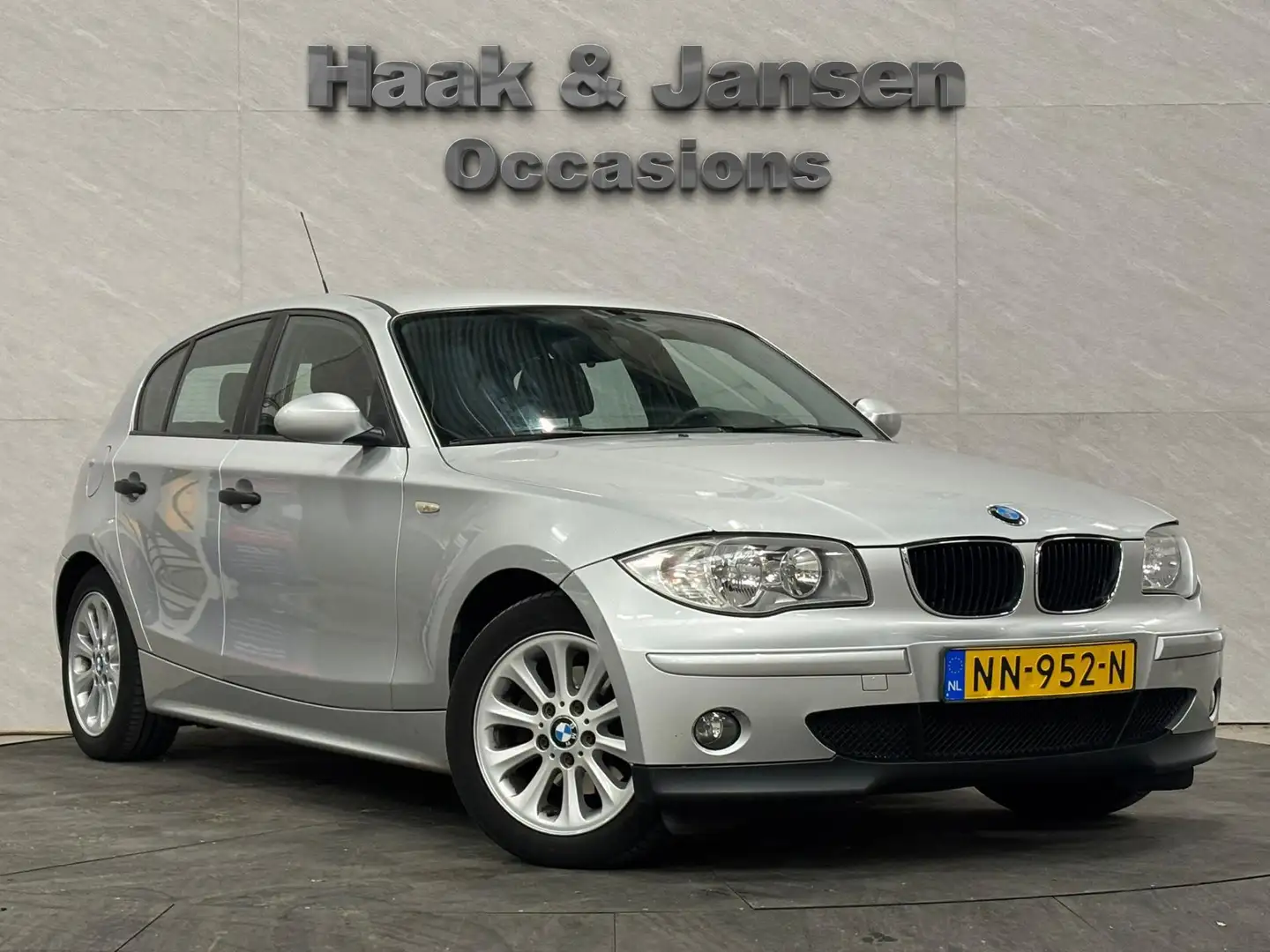 BMW 116 1-serie 116i Executive Airco PDC Gris - 2