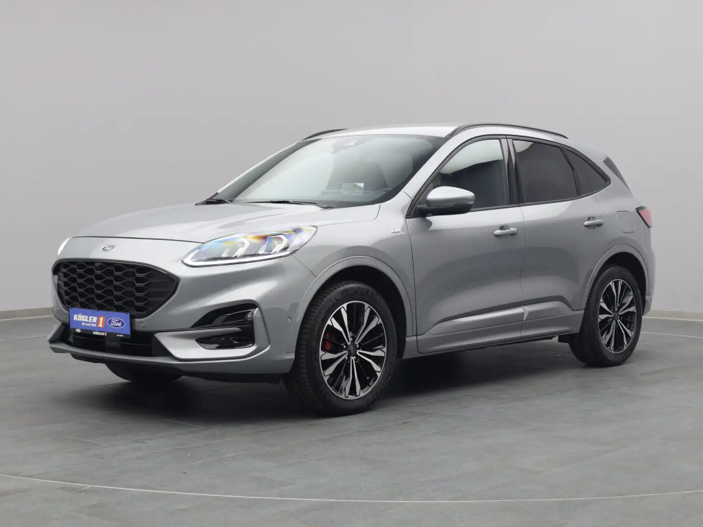 Ford Kuga ST-Line X 190PS FHEV Aut. 4x4/Techno-P./PDC Zilver - 2