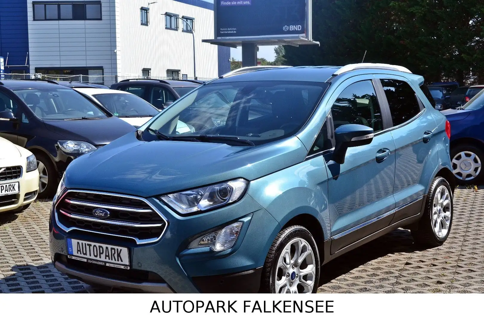 Ford EcoSport ECOSPORT TITATNIUM FACELIFT 1. HAND VOM RENTNER Blau - 1