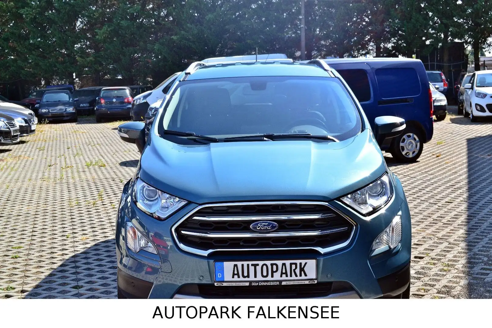 Ford EcoSport ECOSPORT TITATNIUM FACELIFT 1. HAND VOM RENTNER Blauw - 2